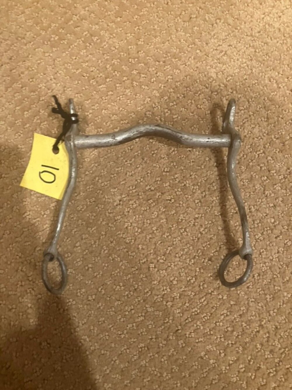 low port loose ring shank bit